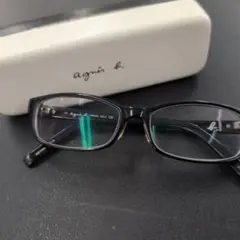 2685 agnès b. AB7005 ブラック メガネ