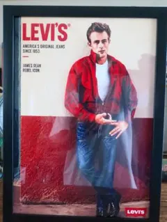 ☆80'後半～90年代 LEVI'S リーバイス ジェームス ディーン ポスター