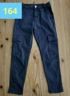【ZARA】 カーゴパンツ ネイビー 164cm 【165cm】のサムネイル