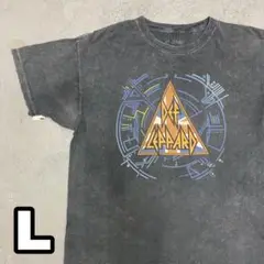 4WD594 DEF LEPPARD バンドtシャツ