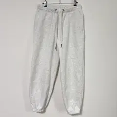 GU ヘビーウェイトスウェットワイドイージーパンツ LIGHT GRAY S