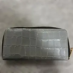 Epoi ラウンドファスナー長財布 グレー