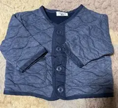 CRAF ネイビー キルティングアウター 80