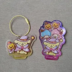 Sanrio characters × コジマ アクリルキーホルダー　ステッカー