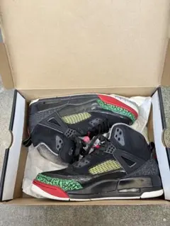 NIKE AIR JORDAN SPIZIKE BLACK/GREEN/RED