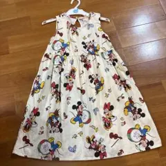 Litte ミッキーマウス ワンピース 120cm