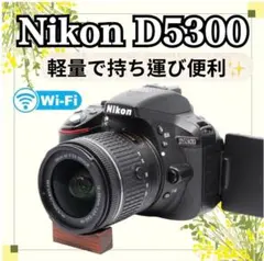 Nikon D5300◆一眼レフカメラ◆手ぶれ補正◆Wi-Fi搭載◆ニコンのサムネイル