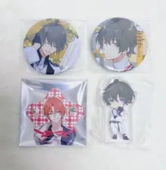 ツキウタ。 長月 夜 葉月 陽 セット 缶バッジ ころっと