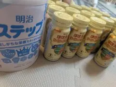 ほほえみミルク缶200ml×17,ステップ(1-3歳)粉780g×1のサムネイル