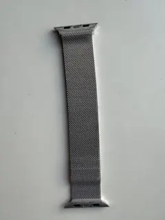 【純正】Apple Watch ステンレス ミラネーゼループ シルバー 44mm