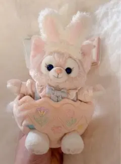 新作　上海ディズニー　春日限定シリーズ　リーナベルぬいぐるみキーチェーン