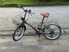 ACE BUDDY 折りたたみ自転車 ブラック ブラウン20インチ 練馬区 黒