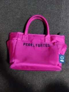 PEARLY GATES ピンク トートバッグ PEARLY GATES ピンク トートバッグ - メルカリ