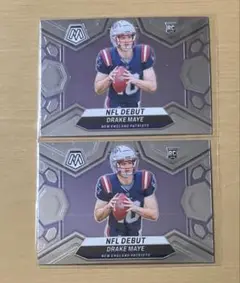 NFL PATRIOTS DRAKE MAYE MOSAIC RC 2枚セット