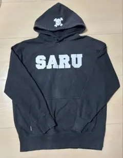 SANTASTIC!◆SARU◆パーカー◆ブラック◆XXL