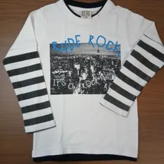 RUDE ROCK 長袖カットソー 120