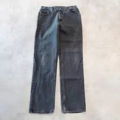 Lee リー 200 W34 ブラックデニム ボトム 古着 黒 18527