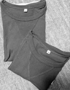 裾レイヤード キッズ 半袖 Tシャツ 130 2枚セット 双子 お揃い オソロ