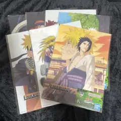 NARUTO 一番くじ K賞 ビジュアルボード 全7種 コンプリートセット