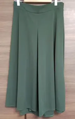 レディース　キュロット　Lサイズ　グリーン
