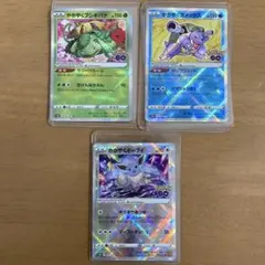 ポケモンカード サカキのカリスマ メガゲンガーEX ピッピ 3枚セット ポケモンカード サカキのカリスマ メガゲンガーEX ピッピ 3枚セット