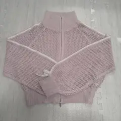 メッシュジップアップ