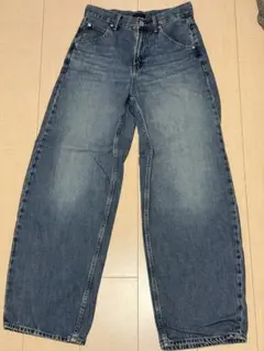 UNIQLO JEANS ワイドレッグデニム 23