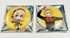 ペルソナ3リロード　P3Rまねきねこコラボ　アイギス缶バッジ2個セット