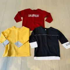 男の子ロンT 90㎝ 3枚セット