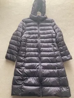 美品☆ユニクロウルトラライトダウンロングコートXLブラウン