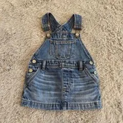 baby GAP デニムオーバーオールワンピース 12-18ヶ月