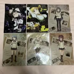 魔法少女まどか☆マギカ　SEGA クリアファイル　6枚セット