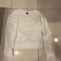 DIESEL ホワイト スウェット Mサイズ