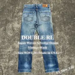 RRL USA製 LOT081 セルビッジデニム W34 L30 - メルカリ