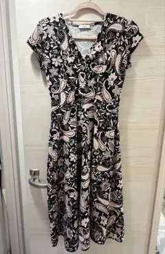 EGERIE エジェリ MALOU TU 総柄カシュクールロングワンピース - メルカリ