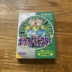 ポケットモンスター 緑 ゲームボーイ　ジャンク品