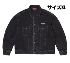 supreme 25SS トラッカージャケット　ブラック Supreme Denim Trucker Jacket 