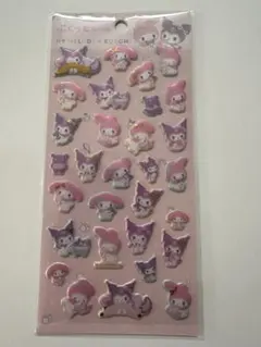 マイメロディ & クロミ シールセット 1枚