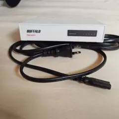 BUFFALO ギガスイッチ LSW4-GT-5NS/WH