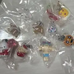 ガチャガチャ めじるし まとめ売り サンリオ、ピクミン、たまごっち