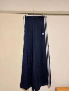 adidas トレフォイルロゴ ジャージパンツ ネイビー