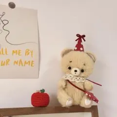 丸っこいくまちゃん アーティストベア くま 海外作家様 ハンドメイド