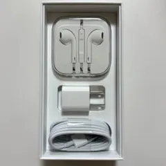新品未使用Apple純正 Lightning 有線イヤホン　充電など