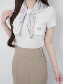ルネ ギンガムチェック ペプラム トップス♡ - メルカリ