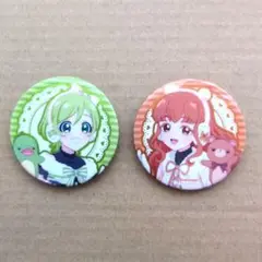 【匿名配送】アイプリ アニメージュ 缶バッジ 真実夜 チィ 20点セット 鈴風つむぎ 真実夜チィ 缶バッジ アニメージュ ひみつのアイプリ