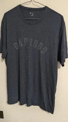 ［美品］GAP クルーネックTシャツ ネイビー Lサイズ