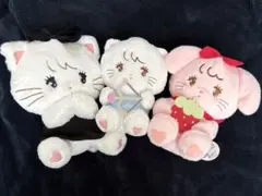 mikko ムース＆キャミー ぬいぐるみ3点セット