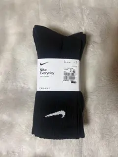 Nike Everyday 3足セット ブラック 25-27cm DRI-FIT