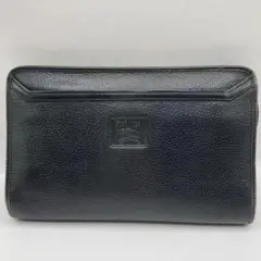 BURBERRY バーバリー セカンドバッグ ホースロゴ ノバチェック レザー
