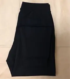 黒スラックス サイドポケット付き